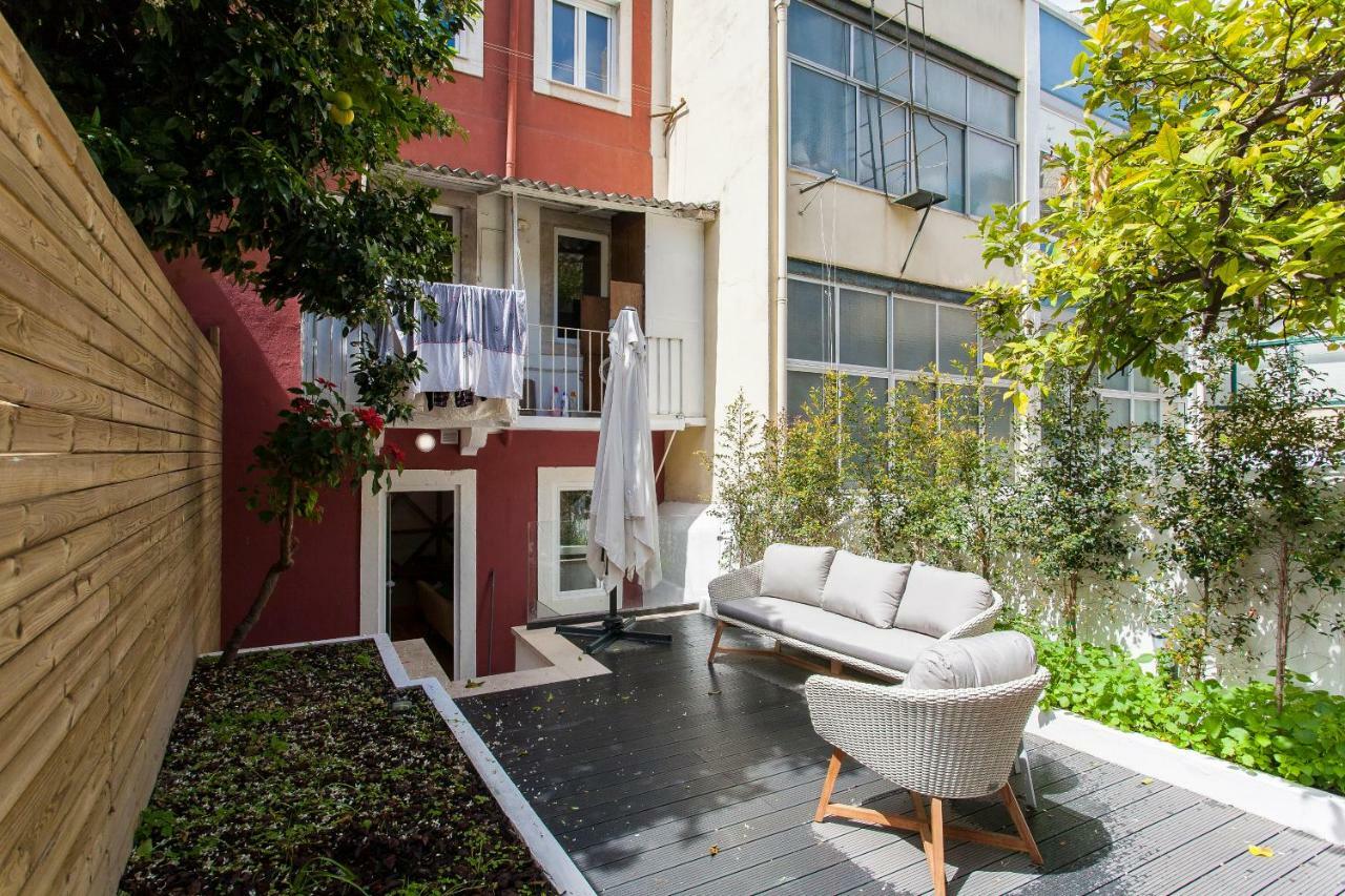Charming Terrace - Liberdade Apartment Lisabona Exterior foto
