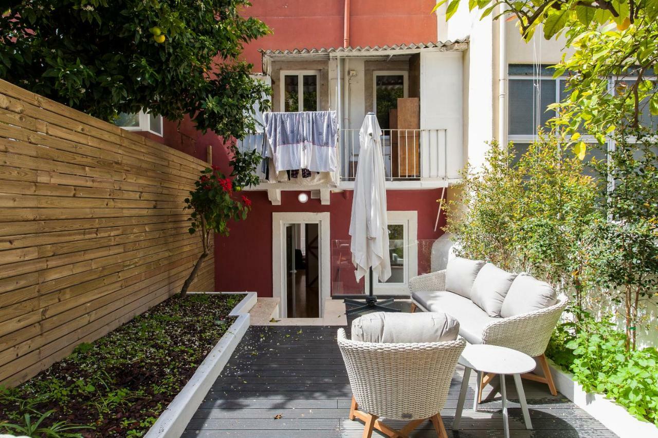 Charming Terrace - Liberdade Apartment Lisabona Exterior foto